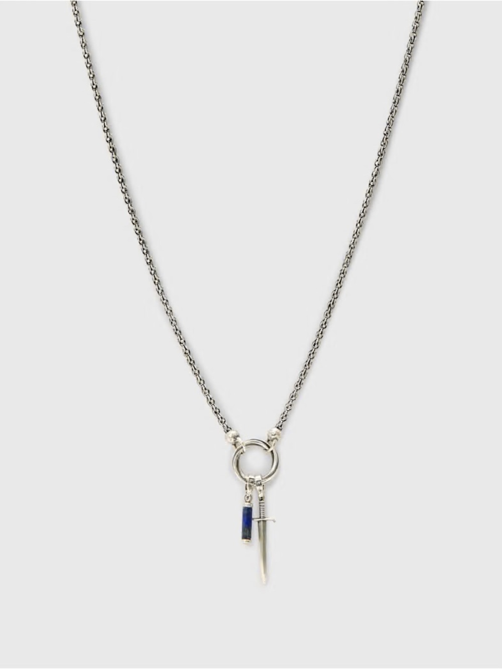 John Varvatos TWIST DAGGER NECKLACE